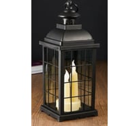 Ночник RISALUX 48133 LED батарейки 3хААА черный 13х13х38 см 4738461