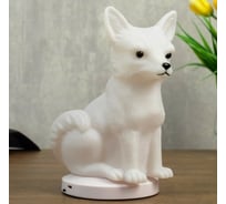 Ночник RISALUX c USB "Лиса" LED RGB батарейки 3AAA белый 12,5x11x19,5 см 4761888