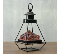 Ночник RISALUX 49283/1 LED батарейки 3хАА черный 13х13х30 см 4738500