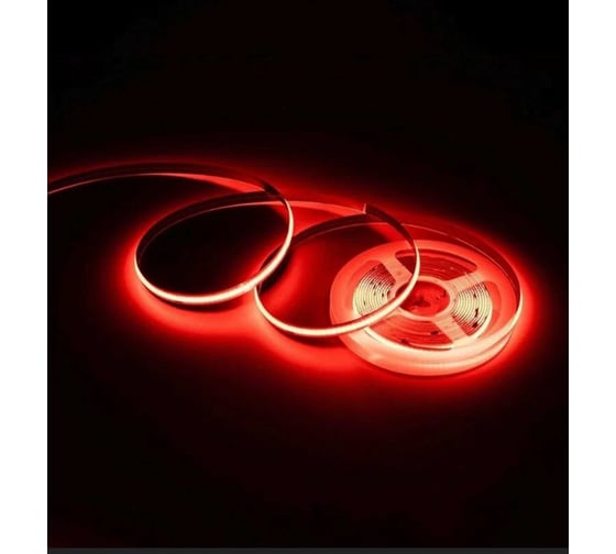 Светодиодная лента Alvar PREMIUM COB 12В 8Вт красная, IP33, 310 LED AL-PC128R_5