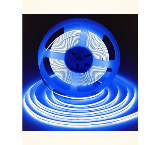 Светодиодная лента Alvar PREMIUM COB 12В 8Вт синяя, IP33, 310 LED AL-PC128B_5