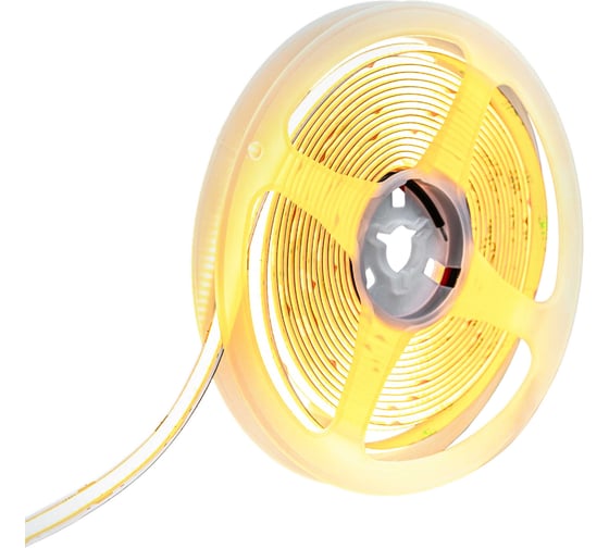 Светодиодная лента Alvar PREMIUM COB 12В 9Вт, 720 LED, 4500К нейтральная, IP33, произвольная AL-PC12720N_5