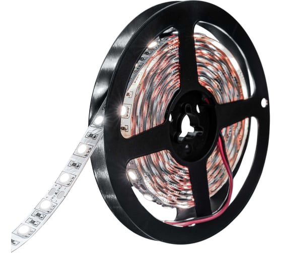 Светодиодная лента Alvar PREMIUM 24В 14.4Вт 4500К нейтральная, IP20, 5050 60 LED AL-P2414N_5