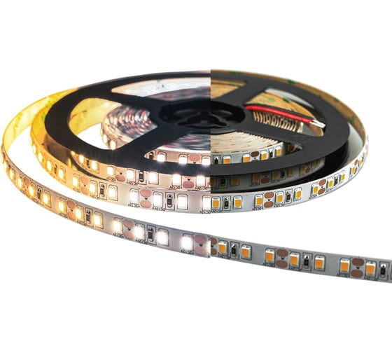 Светодиодная лента Alvar PREMIUM 24В 9.6Вт 3000К+6000К теплая+холодная, IP20, 2835 120 LED AL-P2496-MIX_5