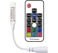 Контроллер Alvar Алвар ДУ RF для RGB лент 12/24В AL-MC-RGB