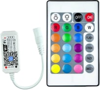 Контроллер Alvar Алвар ДУ RF + блютуз/APP для RGB+W лент 12/24В AL-MCB-RGBW