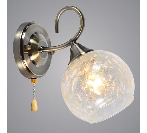 Бра Росток XA1213B/1W AB бронза 1х60W E27 h210, HN20 987696265