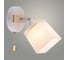 Бра Росток XA1591/1W WH+CR+WOOD белый/хром/дерево 1х60W E27 h190, HN24 988384079 1