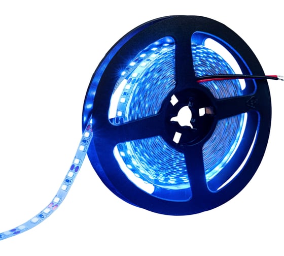 Светодиодная лента Alvar PREMIUM 24В, 9.6Вт, синяя, IP20, 2835 120 LED AL-P2496B_5