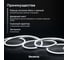 Светодиодная неоновая лента гибкая Baulamp 3м 220В 7Вт/м холодный белый свет 6500К IP67 53046 3
