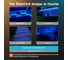 Светодиодная неоновая лента гибкая Baulamp 10м 220В 7Вт/м синий свет IP67 53057 7