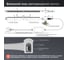 Светодиодная неоновая лента гибкая Baulamp 10м 220В 7Вт/м синий свет IP67 53057 11