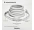 Светодиодная лента гибкий неон Baulamp 3м 220В 7Вт/м синий свет IP67 53055 12