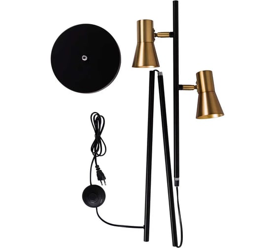 Торшер напольный SVih GU10 золотой TH-3261-2G