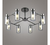 Потолочная люстра Ritter NOVARA 8хE14, хром 52556 1