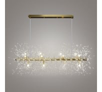 Потолочная люстра Ritter SPLASH 12хG9, золото 52683 4