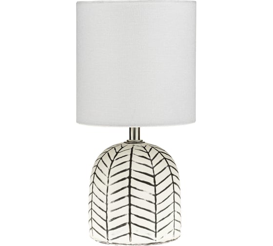 Настольный светильник Ritter с абажуром Crinoline, E14, провод 1,3м, белая, 52700 8