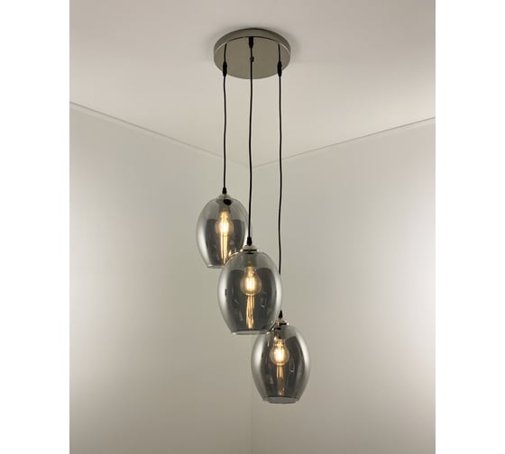 Потолочная люстра Ritter FORLI 3xE27, хром 52537 0