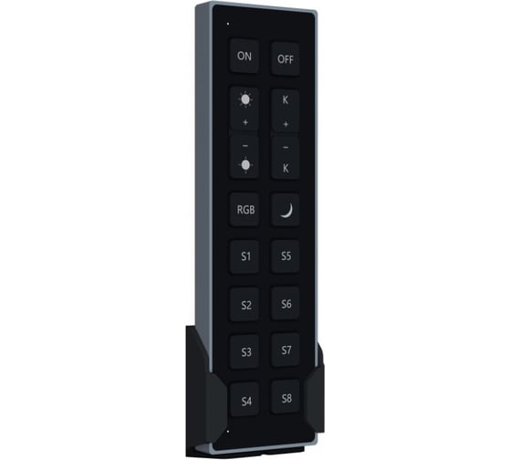 Пульт дистанционного управления iLEDEX (Tuya Zigbee) VISION48/22 RC 48-BK