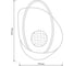 Настенный светильник бра RITTER LED SHELL 3Вт, белый 52662 9 5