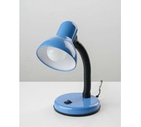 Лампа настольная на основании SVih синяя с цоколем E27 60Вт HK-203BU