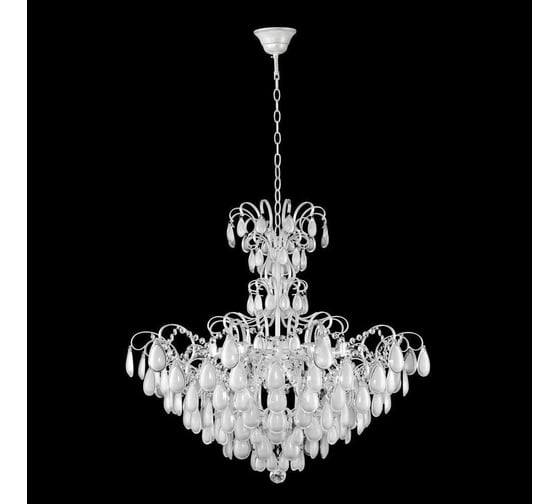 Подвесная люстра Crystal Lux Sevilia SP9 Silver