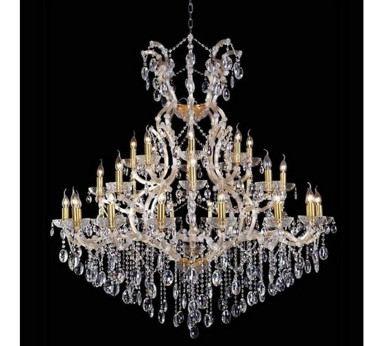 Подвесная люстра Crystal Lux Hollywood SP16+8+8 Gold