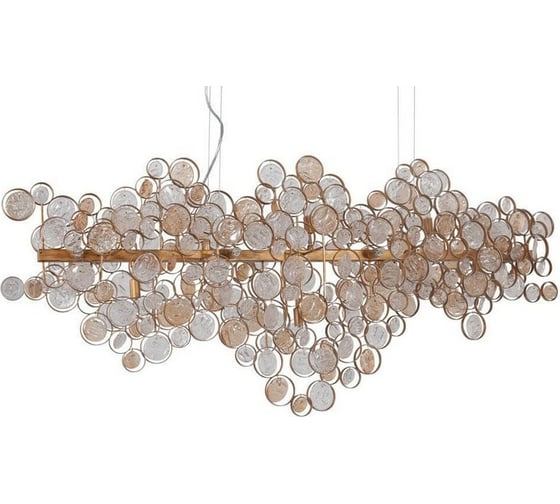 Подвесной светильник Crystal Lux Deseo SP15 L1400 Gold