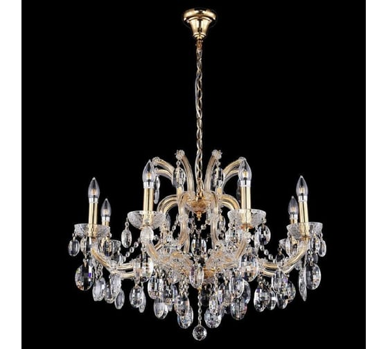 Подвесная люстра Crystal Lux Hollywood SP8 Gold 1