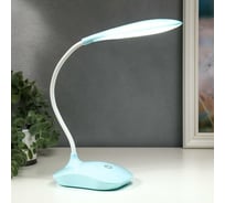 Настольная лампа RISALUX LED 20 диодов "Электро" сенсор, 3 режима, USB, АКБ 27х12х10 см МИКС 2882958