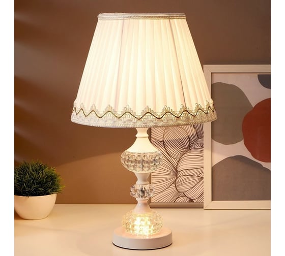 Настольная лампа RISALUX "Калиопа" Е27 40Вт 220В МИКС 45х25,5х25,5 см 2800136