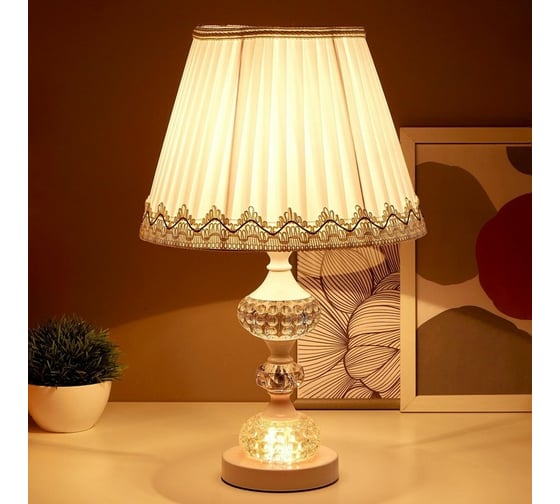 Настольная лампа RISALUX "Калиопа" Е27 40Вт 220В МИКС 45х25,5х25,5 см 2800136