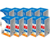 Светодиодная лампа Volpe LED-A60-6W/4000K/E27/FR/SLF набор из 10штук UL-00013843