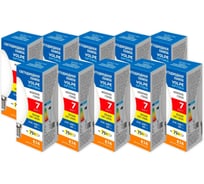 Филаментная лампа Volpe LED-C35-7W/3000K/E14/FR/SLF набор из 10штук UL-00013876