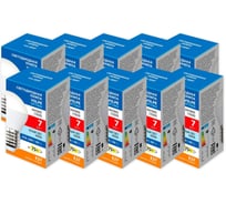 Светодиодная лампа Volpe LED-G45-7W/4000K/E27/FR/SLS набор из 10штук UL-00013899