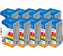 Светодиодная лампа Volpe LED-G45-9W/3000K/E27/FR/SLS набор из 10штук UL-00013900