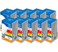 Светодиодная лампа Volpe LED-G45-7W/3000K/E27/FR/SLS набор из 10штук UL-00013897