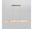 Подвесной светодиодный светильник Eurosvet Alabaster 604053 LED латунь a072022 1