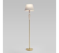 Торшер Eurosvet Teja E27, с декором из керамики, латунь 109014 a072041