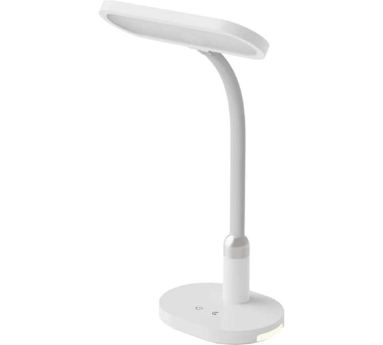 Светильник настольный ULTRAFLASH UF-804 C01 белый (Led, овал, 12Вт, 3 уровня яркости, ССТ) 15720