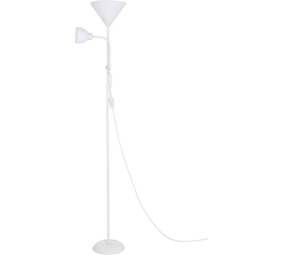 Торшер напольный SVih белый, с цоколем Е14 и E27, 60Вт TH-306DW