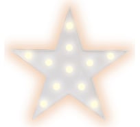 Настольный декоративный светильник Ritter 2хАА, теплый свет, 270х255х40мм 29278 4