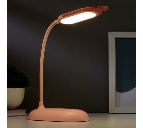 Настольная лампа RISALUX 1676/1 24хLED 4Вт 3 режима USB АКБ МИКС 15,5х9,3х38,5 см 5091572