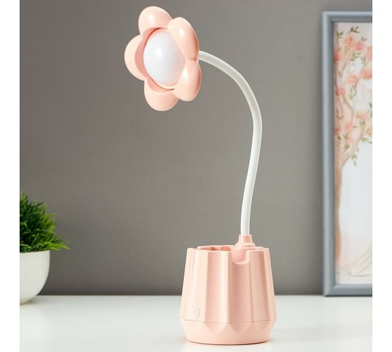Настольная лампа RISALUX 16023/1 LED 2,5Вт 3 режима USB АКБ МИКС 9х7х35 см 5084559 1