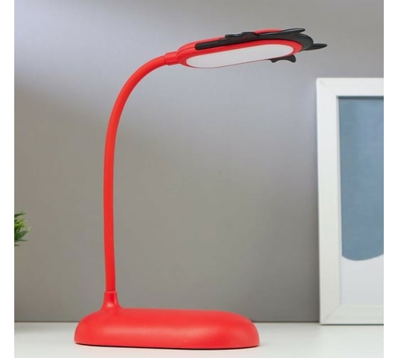 Настольная лампа RISALUX 1675/1 24хLED 4Вт 3 режима USB АКБ МИКС 15,5х9,3х38,5 см 5091571 1