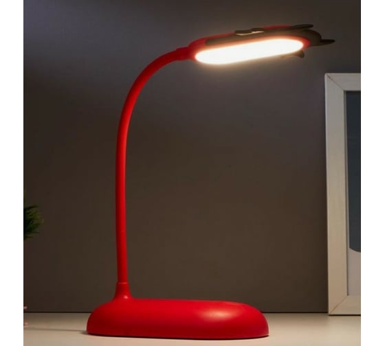 Настольная лампа RISALUX 1675/1 24хLED 4Вт 3 режима USB АКБ МИКС 15,5х9,3х38,5 см 5091571