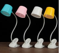 Лампа на прищепке RISALUX LED "Прожектор" от батареек МИКС 14х4х3,8 см 3000066