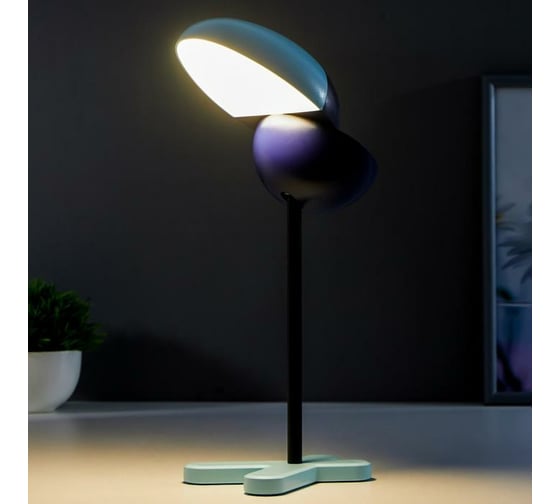 Настольная лампа RISALUX сенсорная 16483/1 LED 5Вт USB АКБ МИКС 9х16х31,5 см 5503306