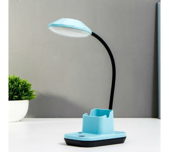 Настольная лампа RISALUX 16480/1 LED 3Вт USB МИКС 7,7х11,5х34 см 5503298