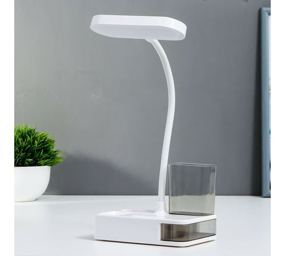 Настольная лампа RISALUX сенсорная 16481/1 LED 5Вт USB АКБ МИКС 8,5х13х32 см 5503301 1